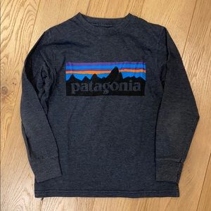 Boys Patagonia Long Sleeve Tee Sz XS 5-6